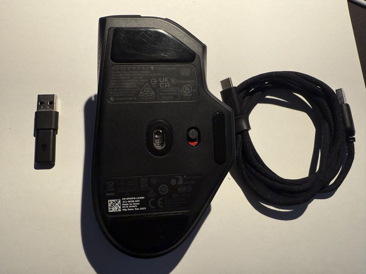 Dell Maus: Mouse Dell Alienware AW620M – Gebraucht aus Bülach von lid_gx9n 2