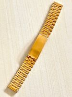 Goldfarbenes Vintage Uhrenarmband