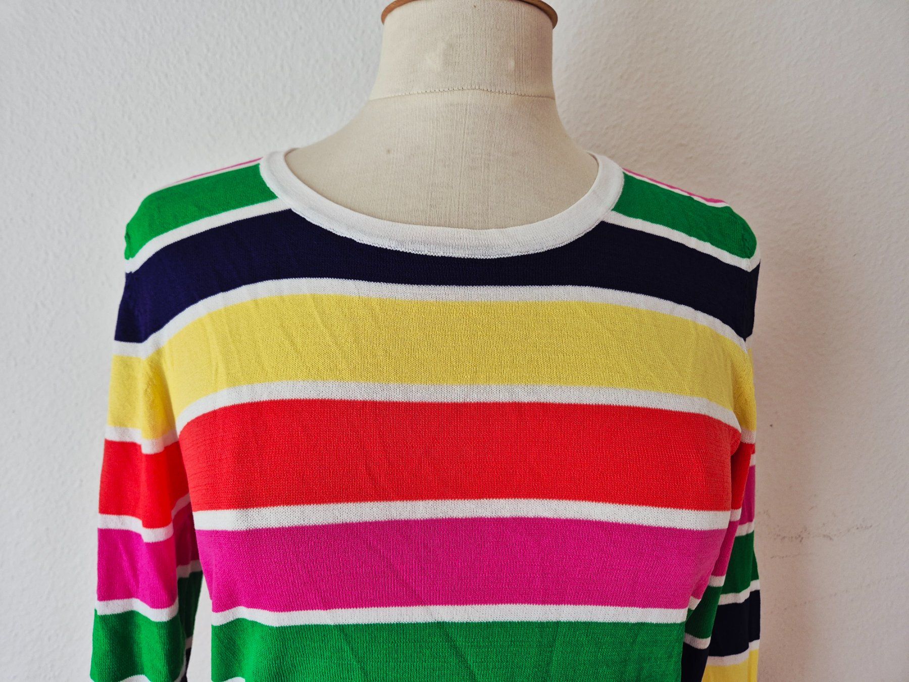 Maglioni & Felpe: PULLOVER PULLI PUNTO ROMA S 36 BUNT GESTREIFT,  TOP – Usato da Elsau venduto da the-colorful-side 6