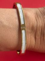 Luxus Edelsthal Armreif Armband Farbe : Gold