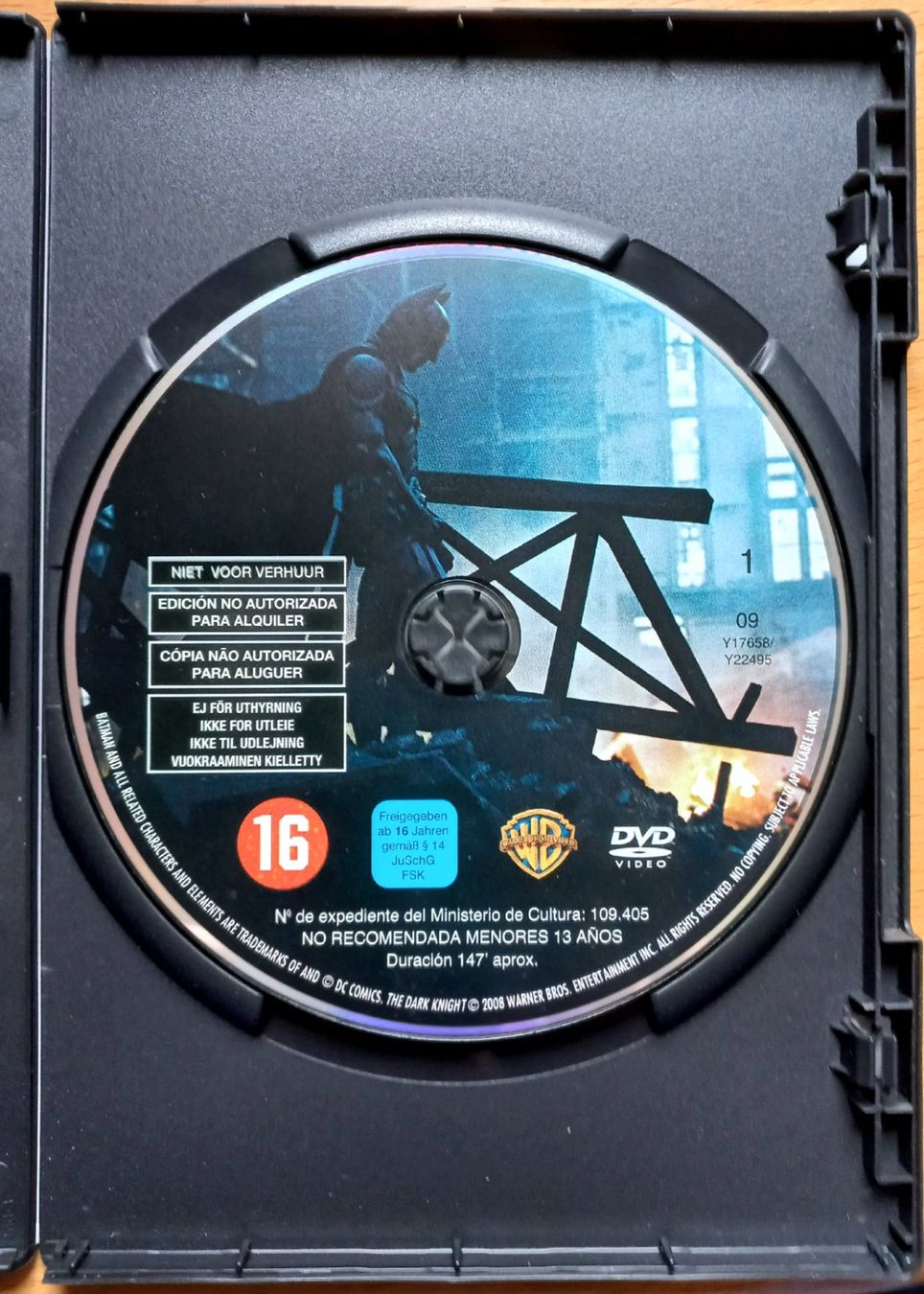 Tutti i DVDs: DVD D/E - The Dark Knight – Usato da Niederuzwil venduto da lubimaja 1