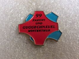 Ansteckpin 222: Guggechnäuel Winterthur