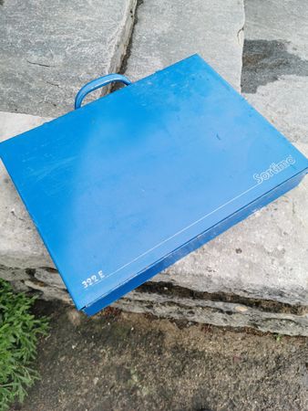 Sortimo Werkzeugkoffer 322 E, robuste Ausführung, blau