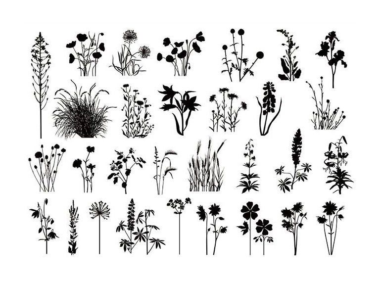 9-teiliges Spitze Blumen Stempel Set - Transparente Silikon Stempel Für Karten & Scrapbooking