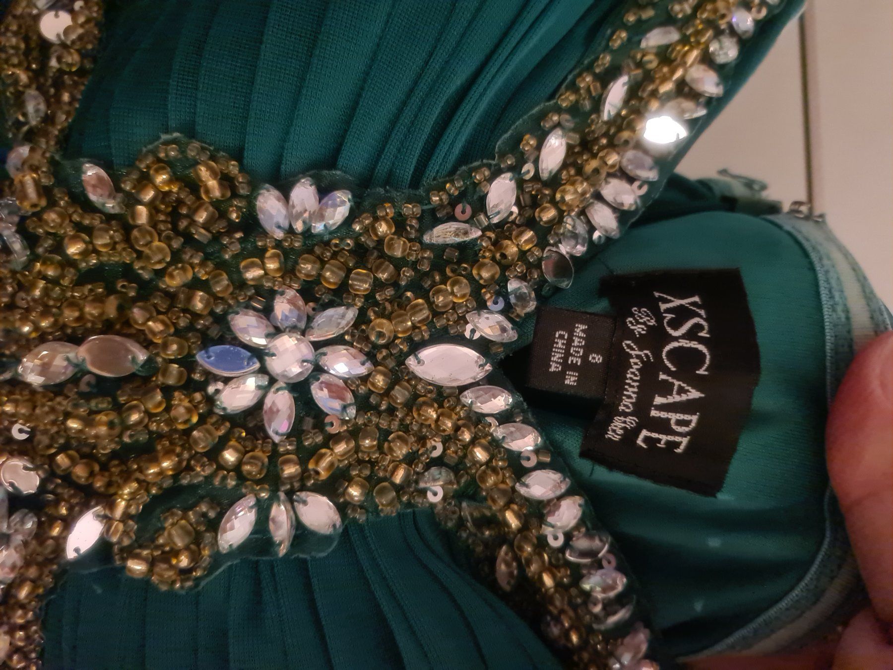 Vestiti: Ballkleid bodenlang, CHIFFON Grösse 38/40 – Usato da Uetendorf venduto da ste_g8wp 4