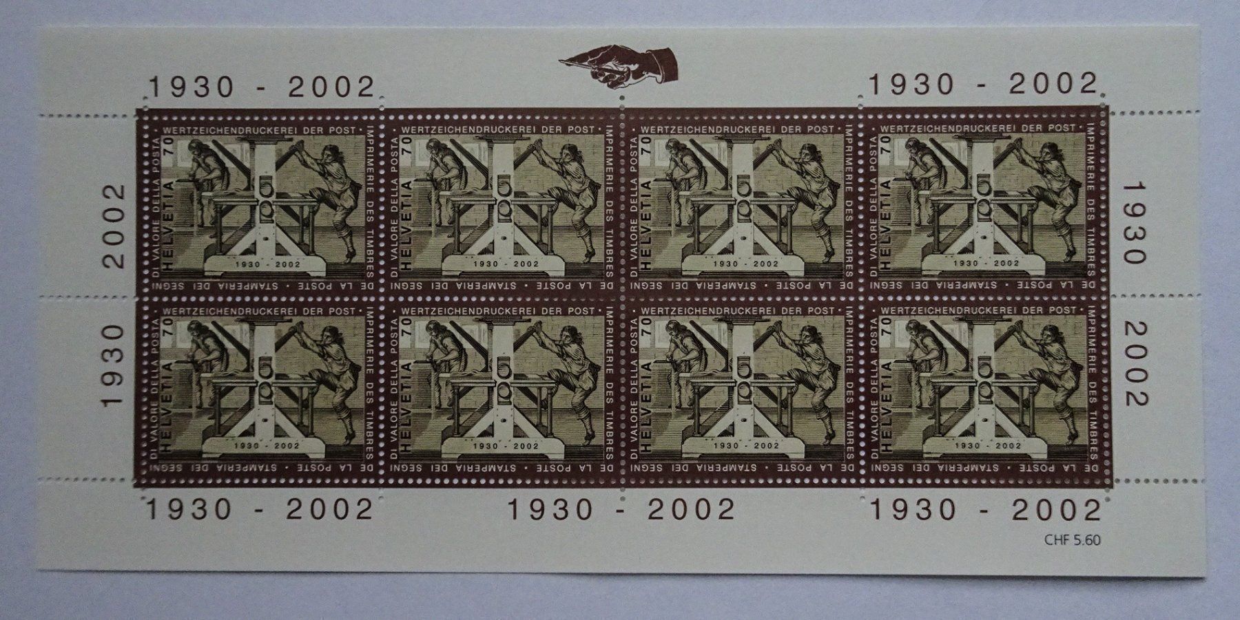 Alle Briefmarken: 2002* – Neu (gemäss Beschreibung) aus Aadorf von Chnorli-Furz