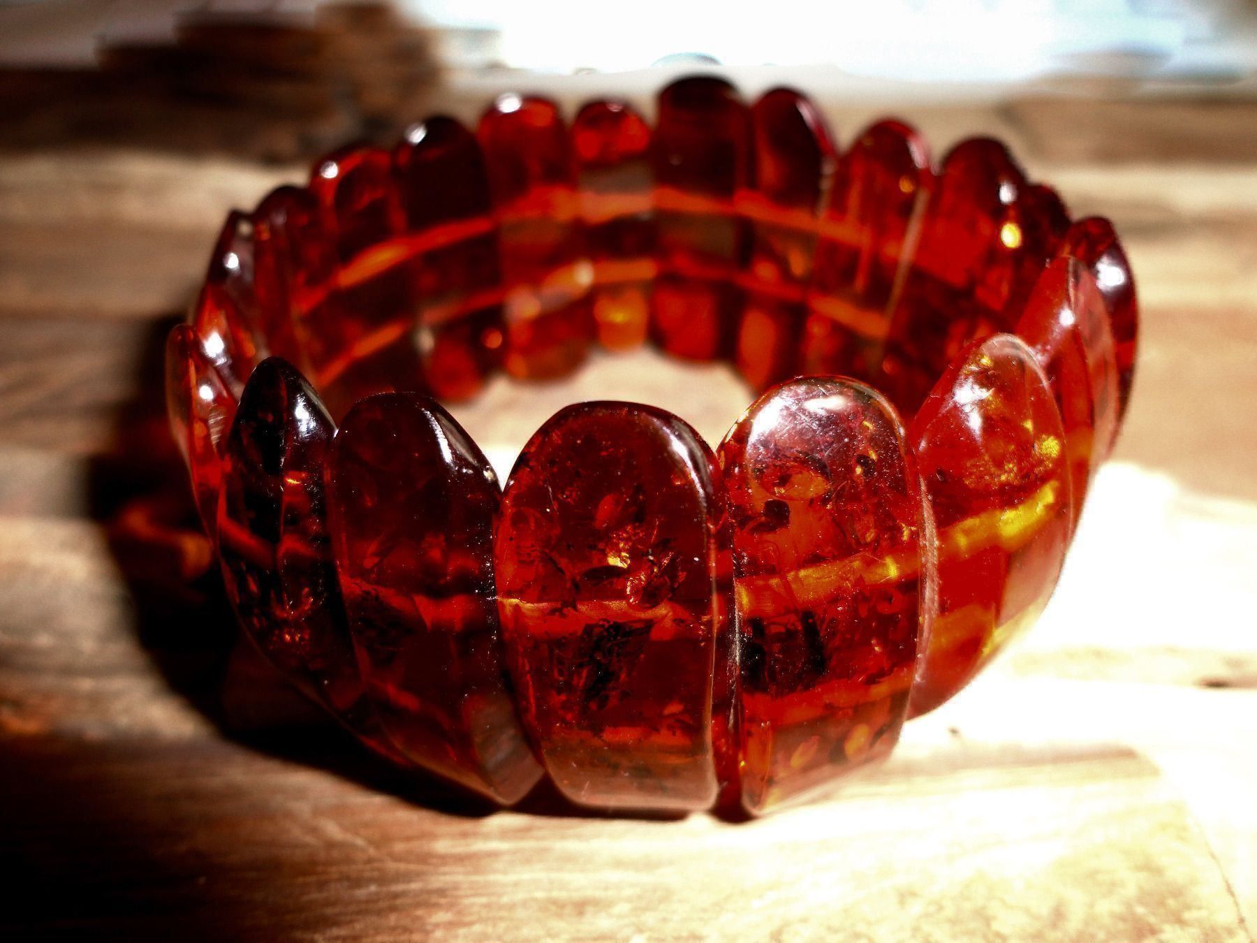 Bracciali & Braccialetti: Bernstein / Amber/ Ambre Armband – Nuovo (secondo la descrizione) da Biberist venduto da tl-schmuck 1