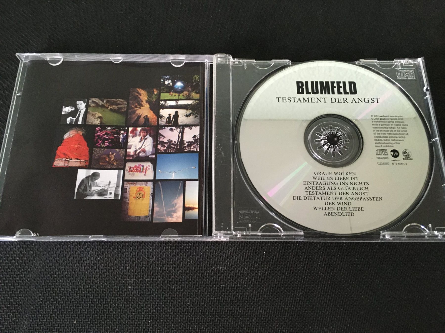 CDs: Blumfeld - Testament der Angst -CD- – Gebraucht aus St.Gallen von MedienJoe 1