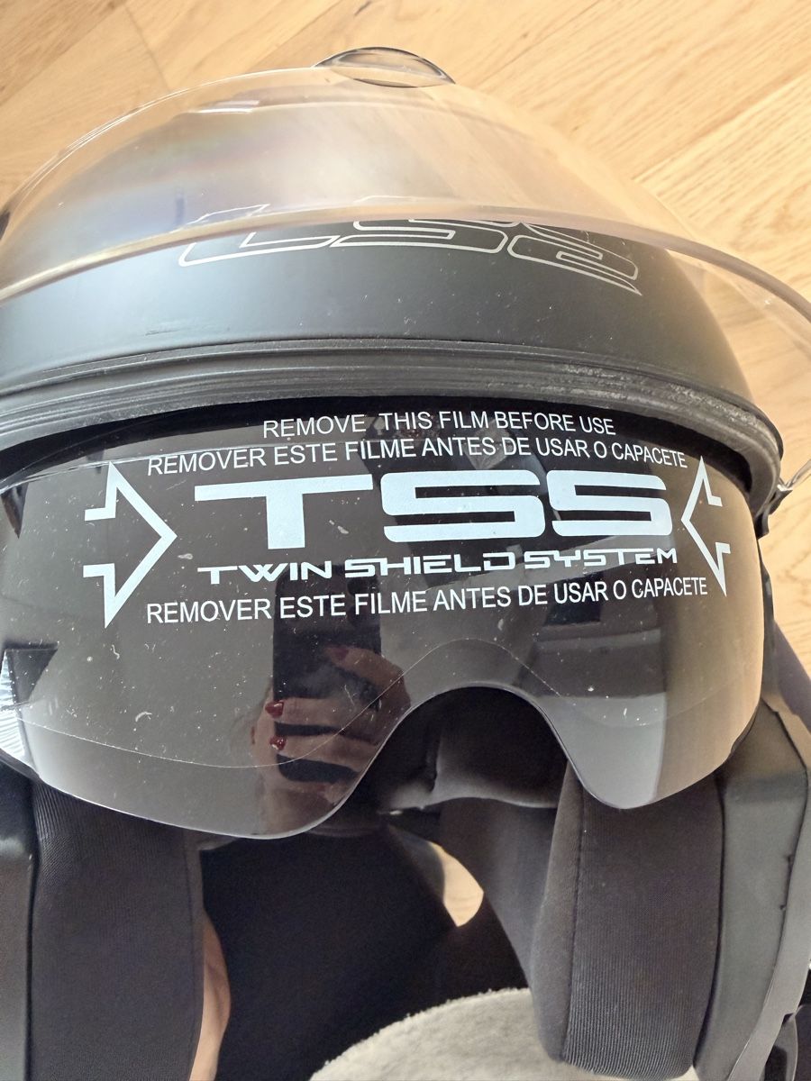 Caschi & visiere: LS2 Töffhelm FF393 Convert  Schwarz Matt – Usato da Zürich venduto da alb_7vbv 5