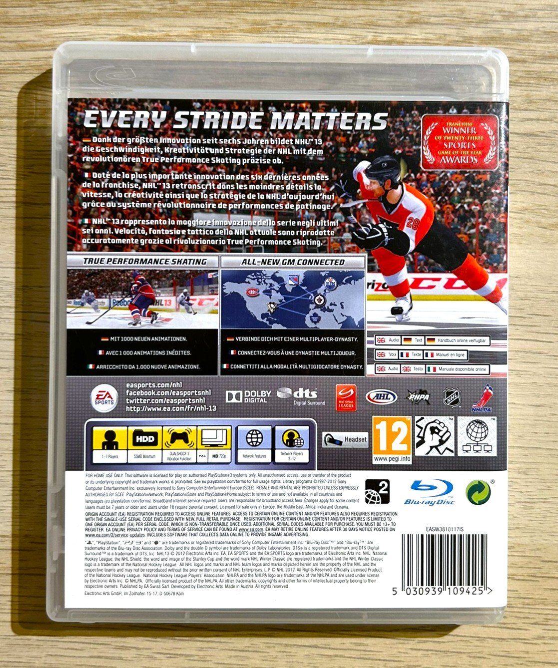 Sony Spiele: NHL 13 PS3 – Gebraucht aus St. Gallen von Alpine.Arcade 1
