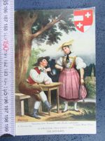SOLOTHURNER TRACHTEN-PAAR 1830 KÜNSTLERAUSGABE SO AK