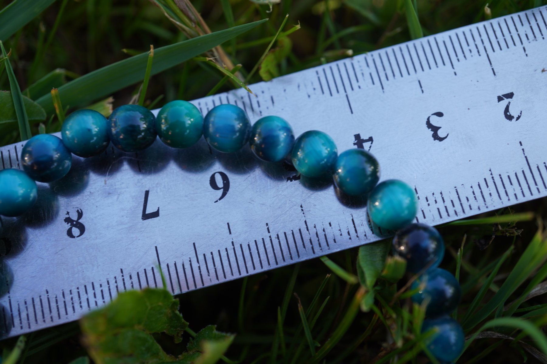Minerali & Pietre curative: Tigerauge Blau    Armband mit Gummizug – Nuovo e nell'imballaggio originale da Eschenbach SG venduto da topstone 7