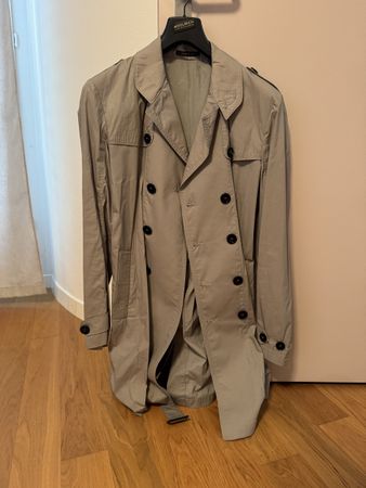 Emporio Armani Trenchcoat – Grösse 48 – Made in Italy