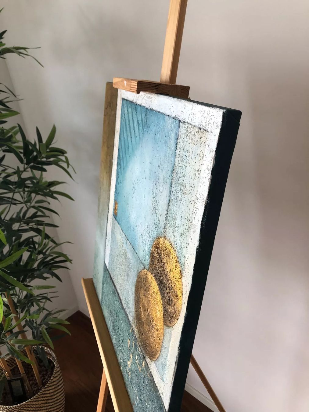 Foto & Immagini: Acrylbild, Mischtechnik auf Leinwand, ein Unika – Nuovo (secondo la descrizione) da Bern venduto da Banane000 5