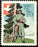 Soldatenmarke 2.WK, Grenzfüsilier Batallion 217, Wi Gz 106
