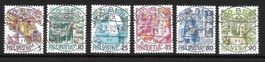 Serie 731x - 742x 6 Werte Vollstempel Bern 8.8.1988 - 8