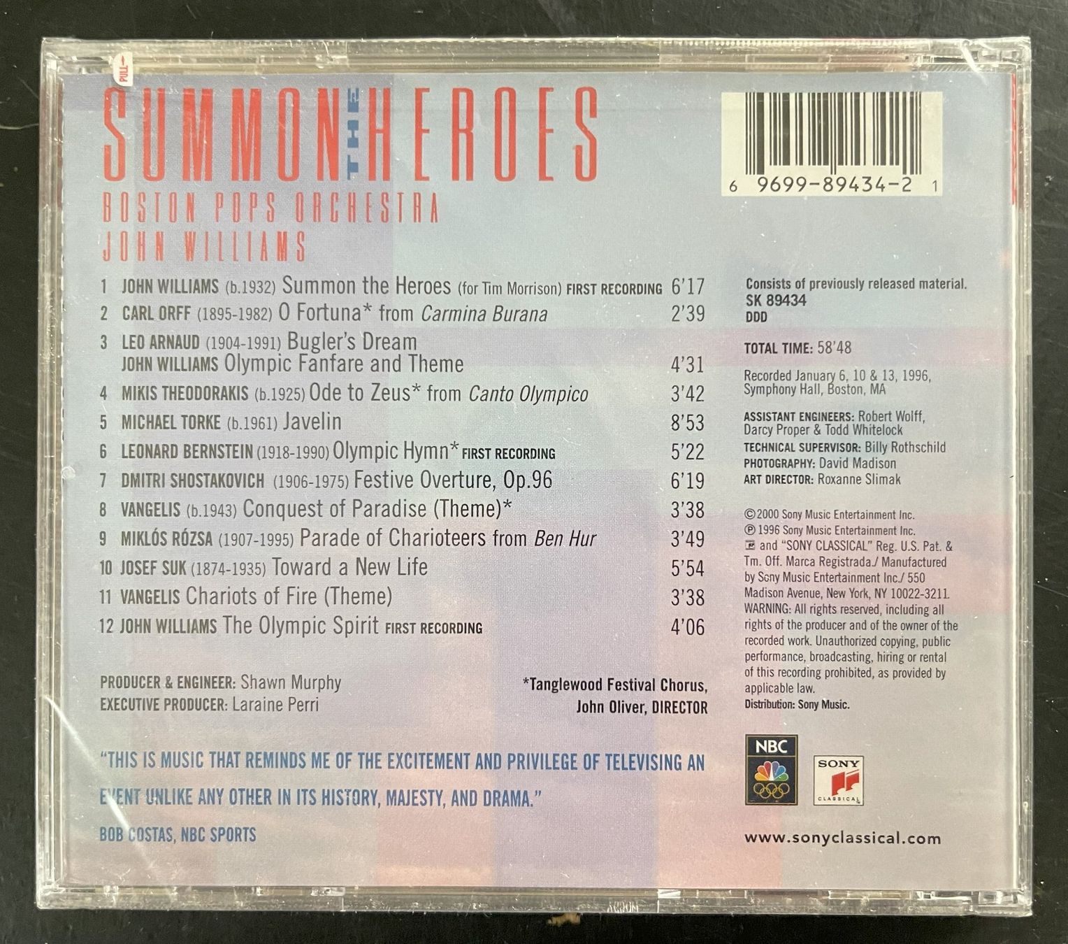 CD: Summon The Heroes - Audio CD - NEU – Nuovo e nell'imballaggio originale da Oftringen venduto da Vucki 1
