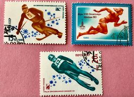 BRIEFMARKEN aus Sowjetunion(CCCP) 1980  Siehe Original Fotos
