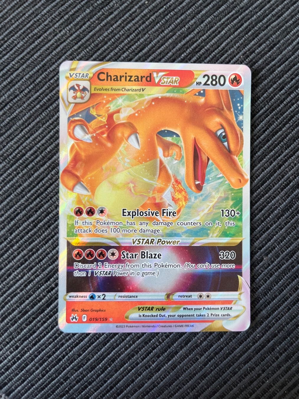 Pokémon Carte collezionabili: Pokemon Charizard Vstar Crown Zenith Englisch – Nuovo (secondo la descrizione) da Wabern venduto da Collectfun