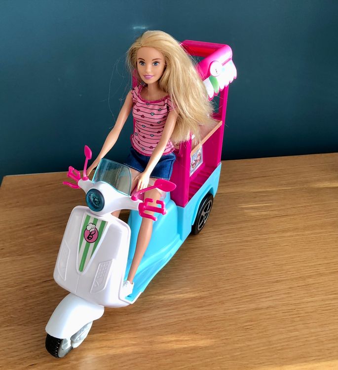 Barbie discount food scooter