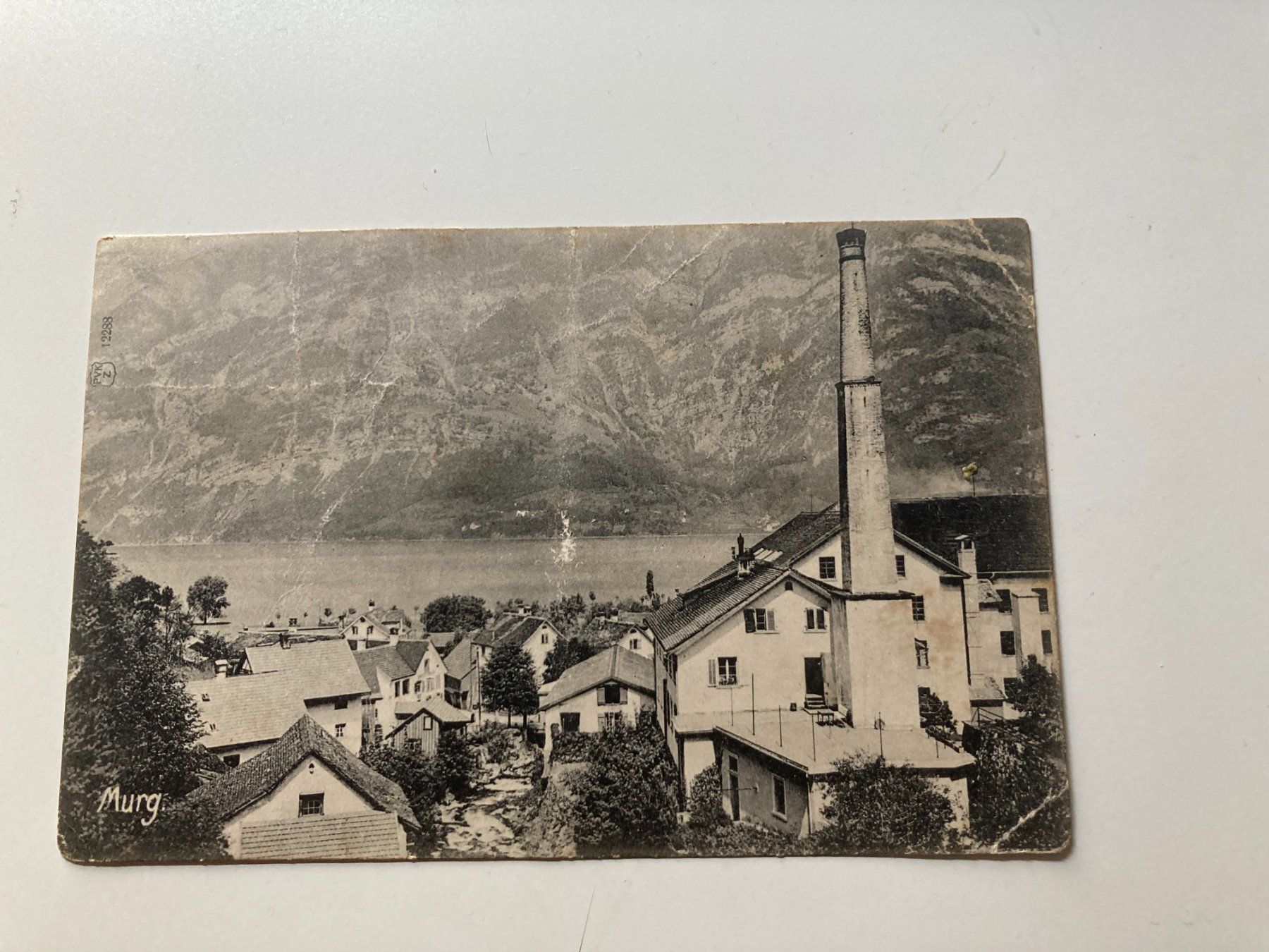 Cartoline postali: Ansichtskarte MURG Kanton St. Gallen – Usato da Filzbach venduto da Sugi7