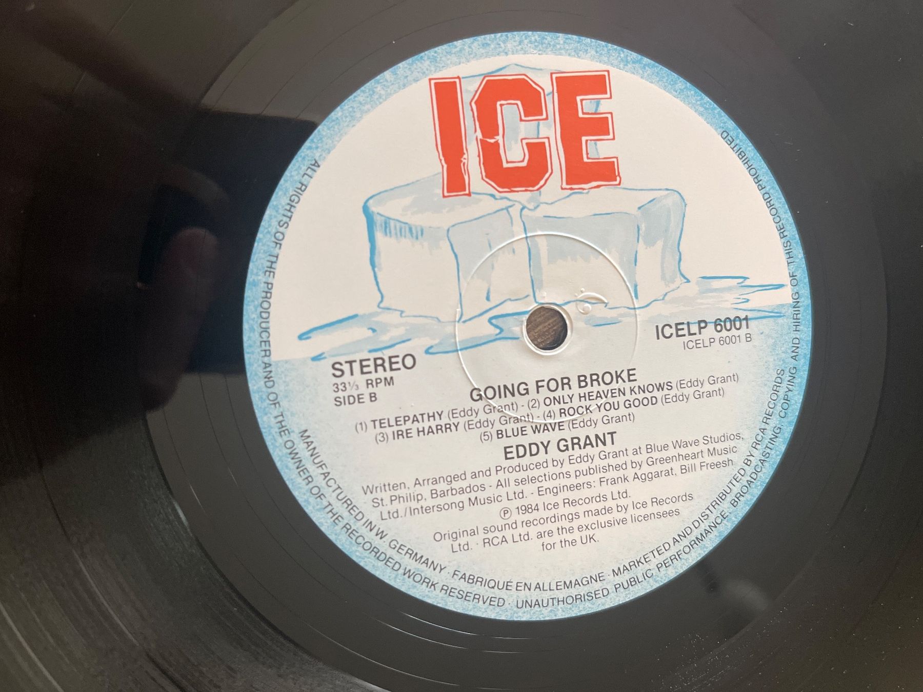 Schallplatten: A813/Eddy Grant Going For Broke – Gebraucht aus Frutigen von Philippe_jsp 2
