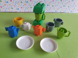 Duplo (X14) Set Küche, Kaffeemaschine, Töpfe,...