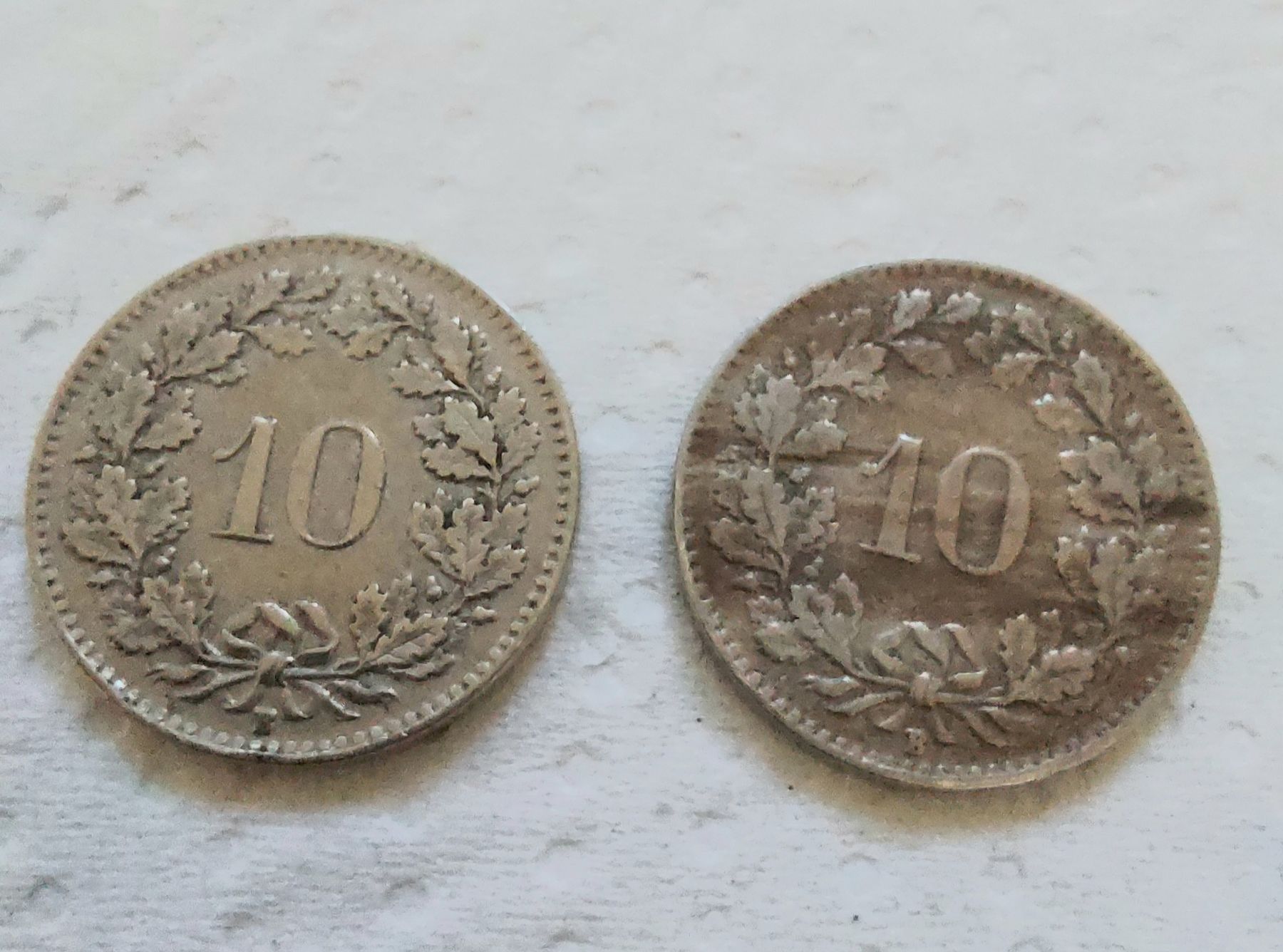 Tutti le monete: 8 Alte Schweizermünzen von 1895 - 1925 – Usato da Allenwinden venduto da Jojoly 6