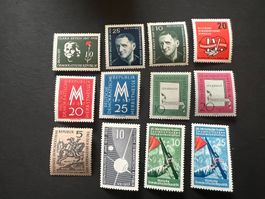 DDR 1957  Nr. 592-602 *  (5583)