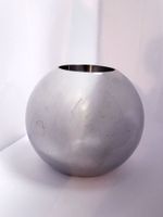 Vintage IKEA „NÄSSJÖ“ Aluminium Kugel-Kerzenständer von Ehlé