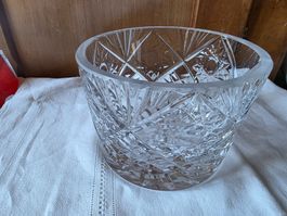Vintage Klassiker Kristall Glas Schale Schüssel 18  x 13 cm