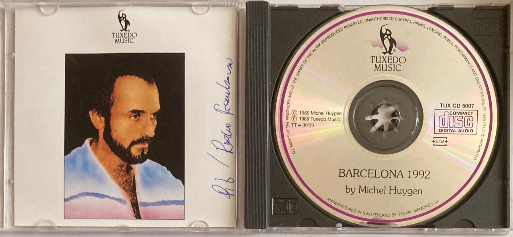 CD: MICHEL HUYGEN - BARCELONA 1992 – Usato da Poliez-Pittet venduto da Newtown-Records 2