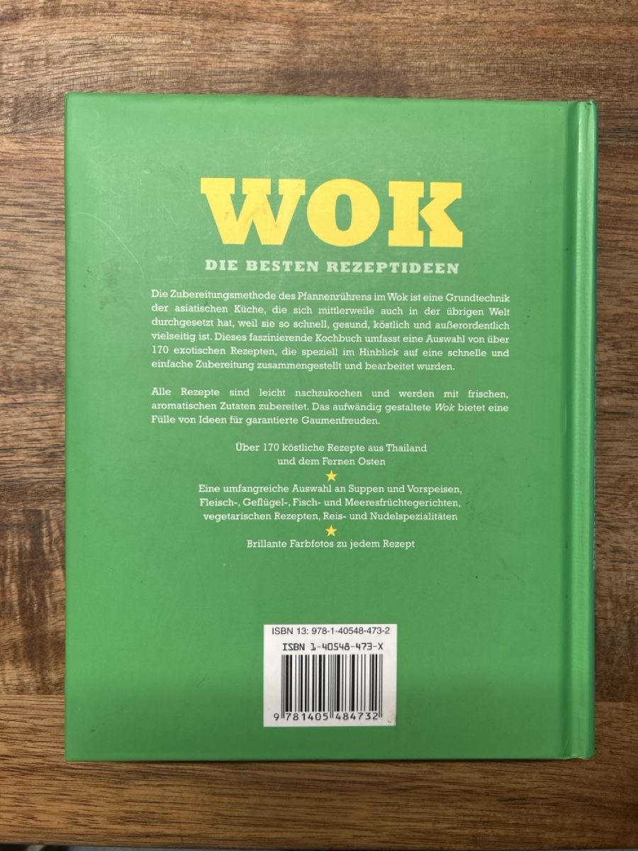 Libri: WOK - Die besten Rezeptideen – Nuovo (secondo la descrizione) da Obbürgen venduto da musigschopf 1