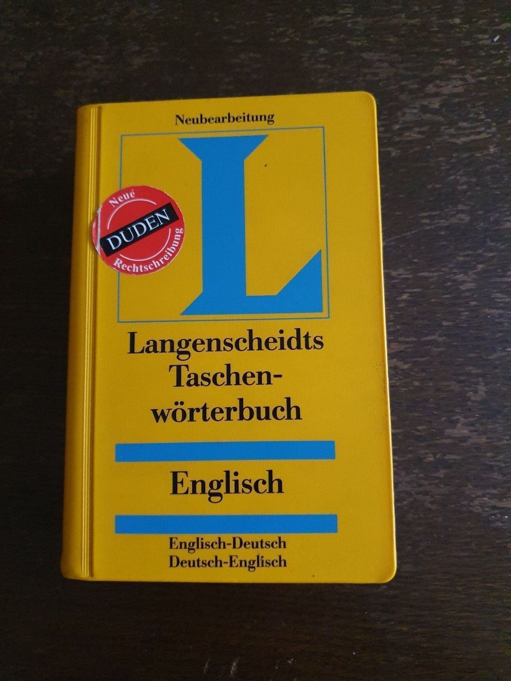 Libri: Langenscheidts Taschenwörterbuch Eng-Deu – Usato da Marbach LU venduto da rudolfundlucy