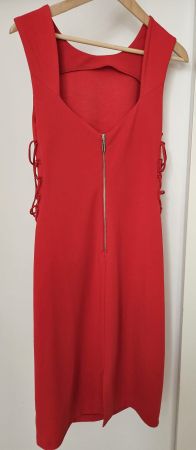 rotes Sommerkleid von F&F in Grösse 42