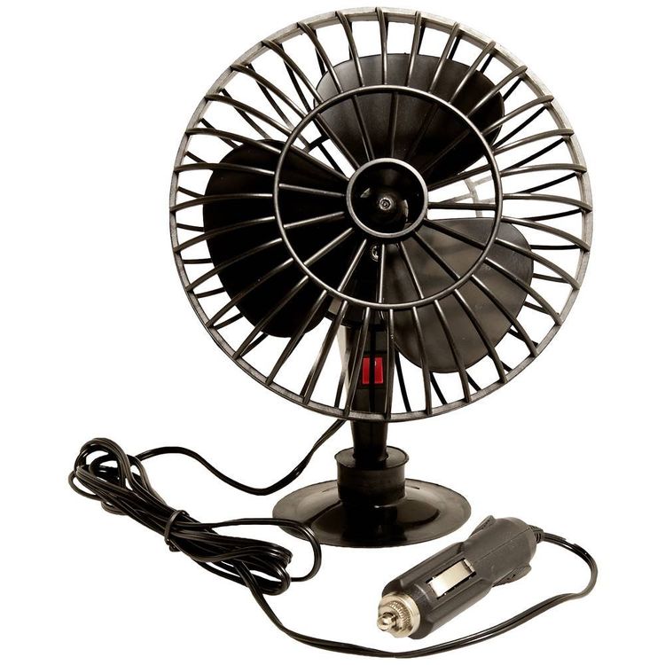 HueLiv Auto Ventilator Auto Kfz Lüfter Einstellung Saugnapf Auto