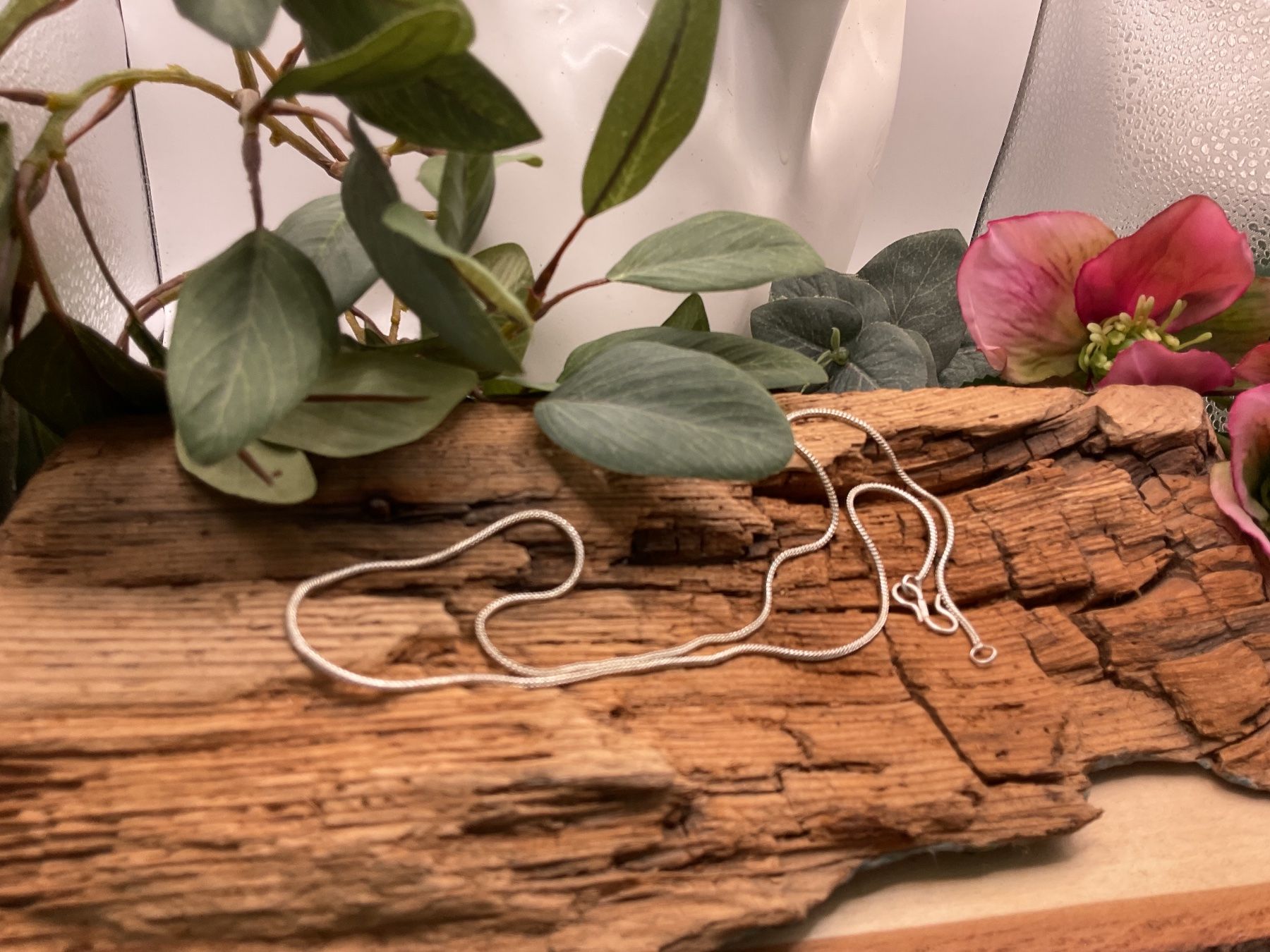 Catenine: Silbercollier 52cm mit Haken – Nuovo (secondo la descrizione) da Luzern venduto da S.Kern01 1