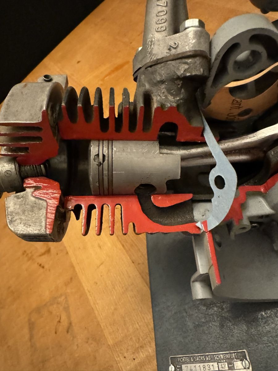 Sachs Motori: Sachs 503 HG Schnitt Motor – Usato da Dübendorf venduto da Sachs621 6