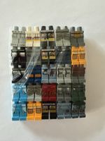 25 Stück Mix Beine Lego Figuren/ Ersatzteile.mit Farbdruck.