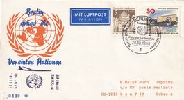 Sonderflug Swissair/Air France Berlin - Genf 1966