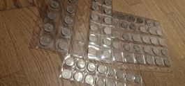 64 x 20 Rp./ 16x 10Rp. div. schweizer münzen