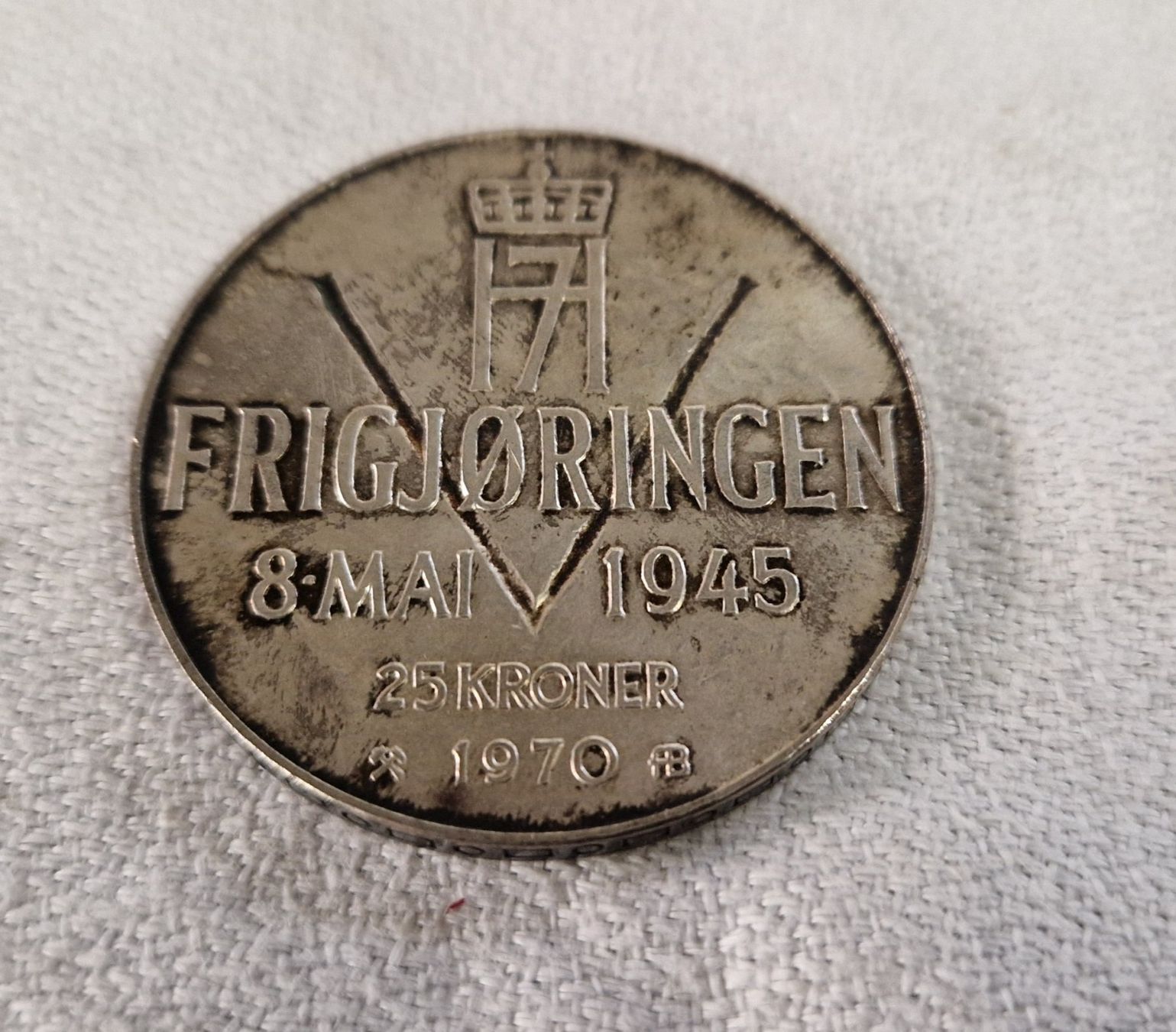 Medaglie: 25 KRONER NORWEGEN – Usato da Bilten venduto da Mic2022 1