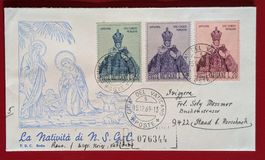 VATIKAN WEIHNACHTEN NATALE NOEL STAAD RORSCHACH R- FDC 1969