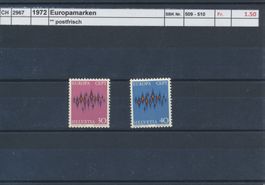 1972 "Europamarken", ** postfrisch