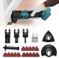 Ohne Akku passt zu Makita 18V Batterie Multitool 23 Zubehör