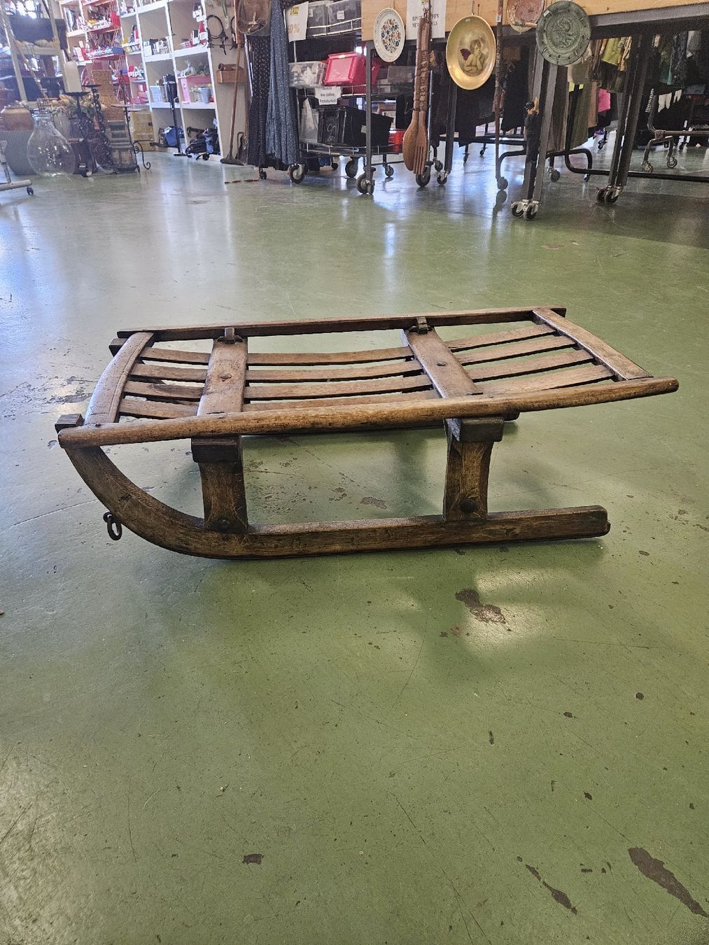 Slitta: Vintage Holzschlitten  – Usato da Pratteln venduto da Cartonsducoeur_bl