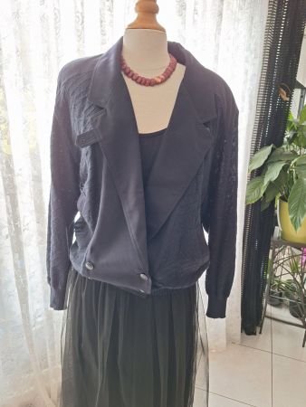 Blouson RAVENS bleu foncé, taille 38