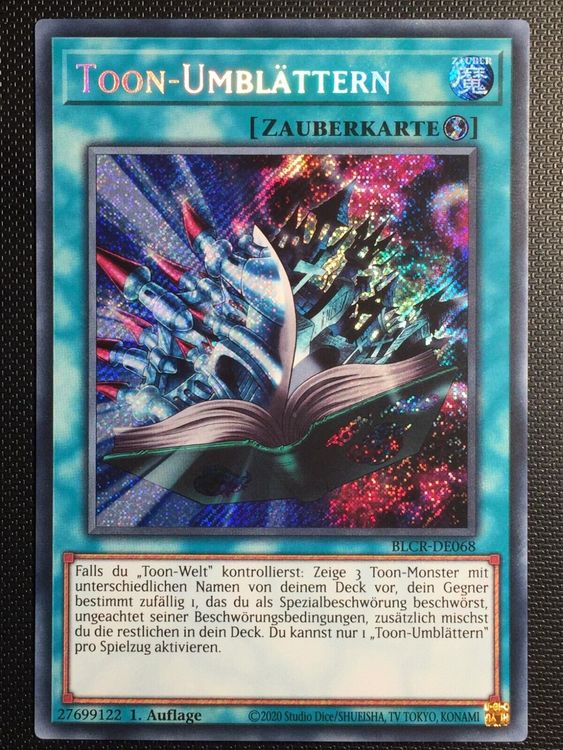 Card List Toon Page-Flp BLCR-EN068 Battles Of Legend: Crystal Revenge 1st Yu-Gi-Oh  Card