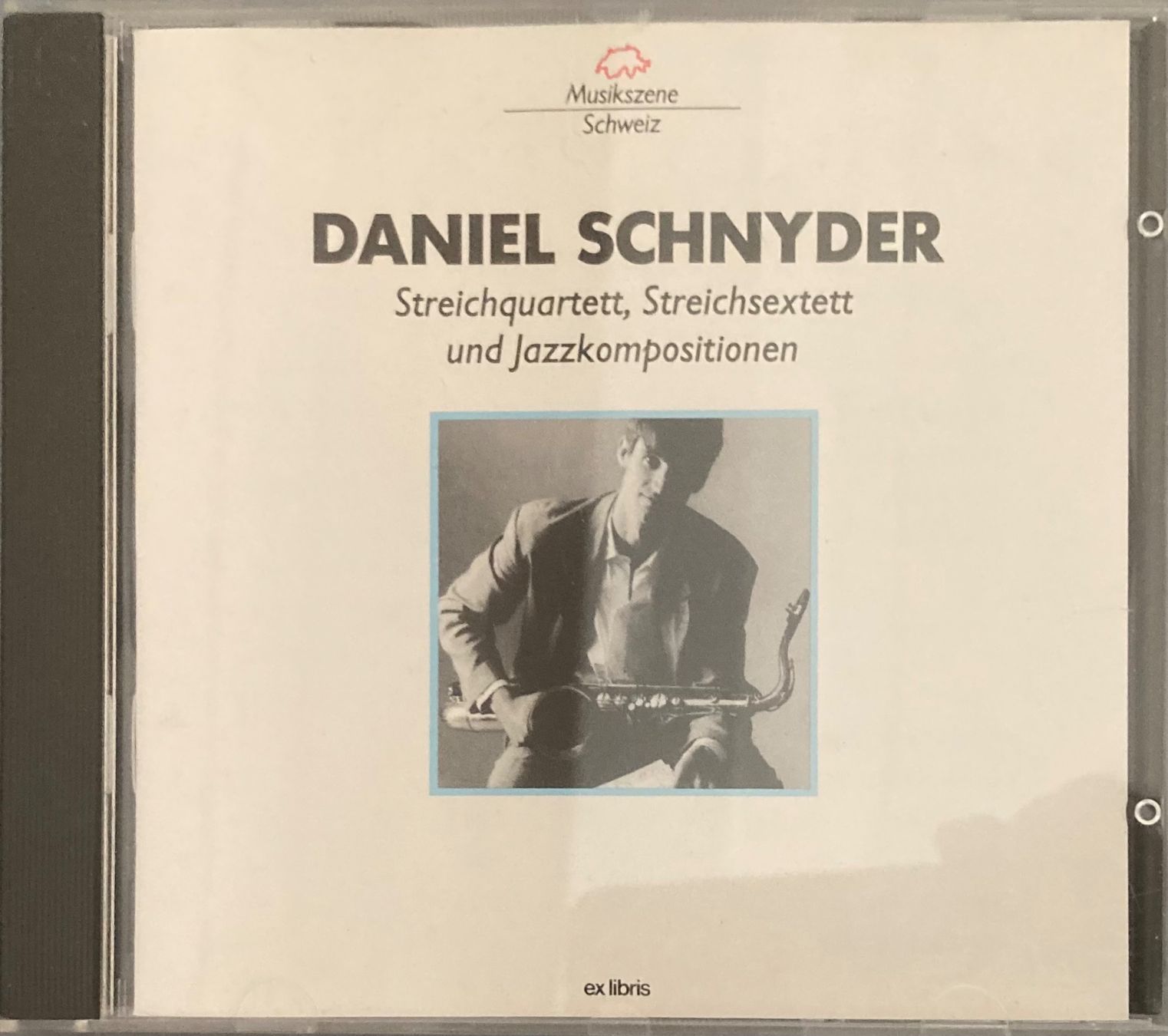 CD: DANIEL SCHNYDER - DANIEL SCHNYDER – Usato da Poliez-Pittet venduto da Newtown-Records