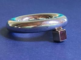 Silberring mit CARO RED (Rg 53)
